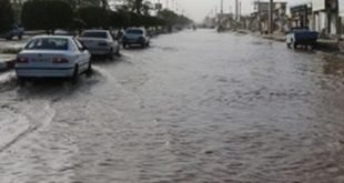اغلاق الطرق ل175 قرية بمحافظة كرمان بسبب الفيضانات