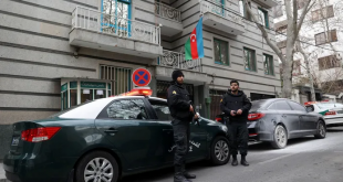 قتيل في هجوم على سفارة أذربيجان في إيران